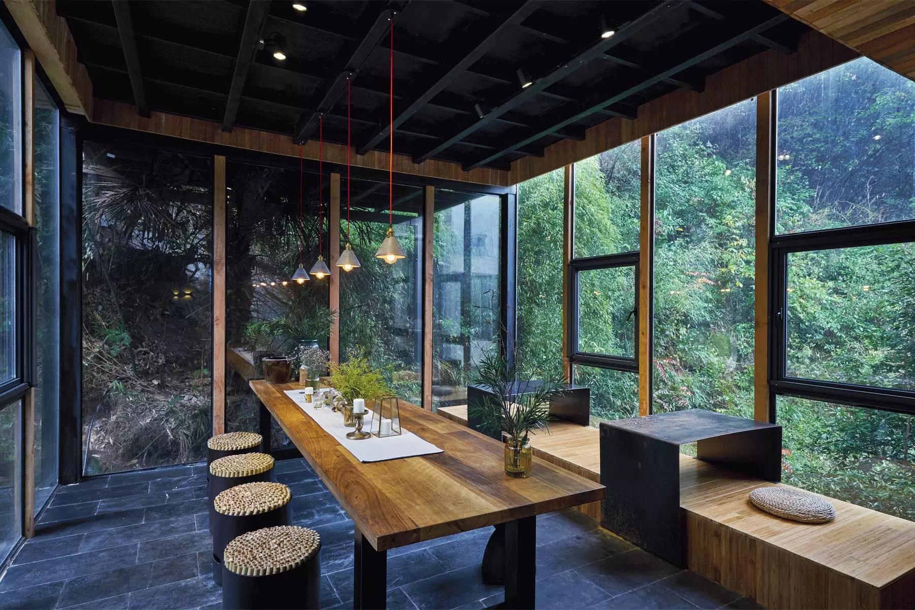 藏在深山里面的民宿酒店